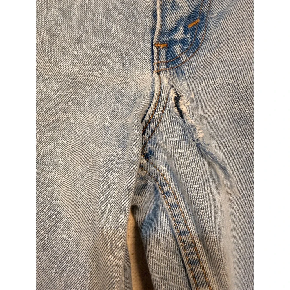 Levi's 550 Jeans 38x30 Mens Relaxed Fit Light Wash Blue